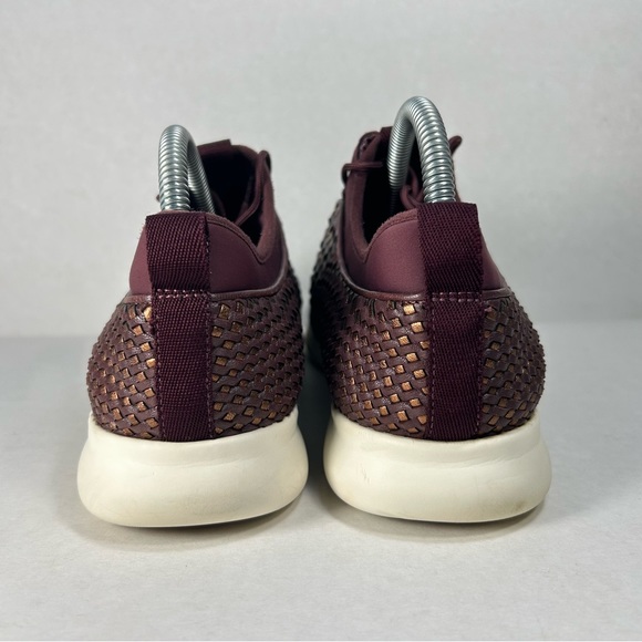 Cole Haan 2.0 Studiogrand Basketweave Wine/ Purple Casual Shoe W05428; Women 9.5 - Picture 12 of 16